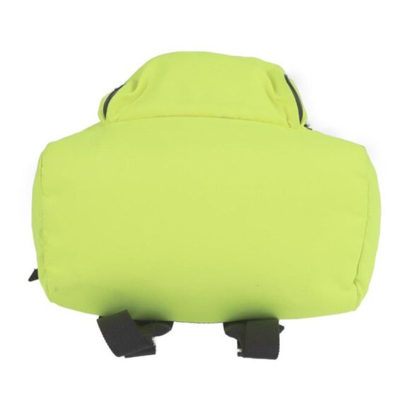 Saint Laurent Paris Moon Backpack Daypack Nylon Leather Neon Yellow main image 6